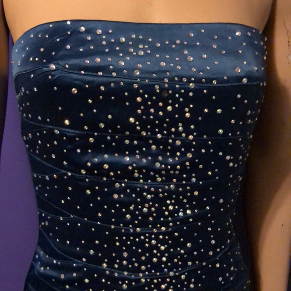 Niki Biki Large Dress New Teal with Sparkle - Picture 2 of 7